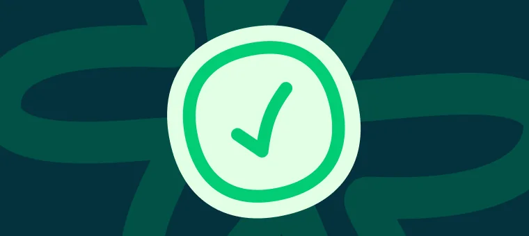 체크 표시 일러스트